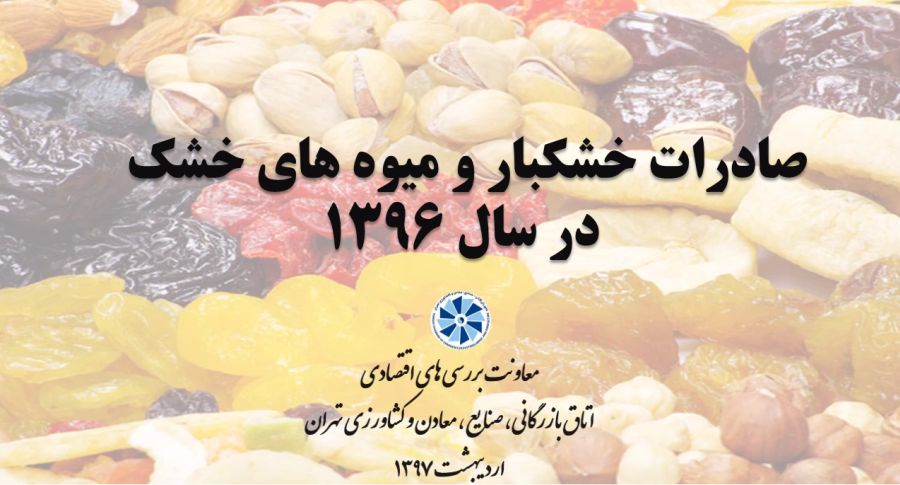 گزارش ویدئویی صادرات خشکبار و میوه های خشک در سال 1396